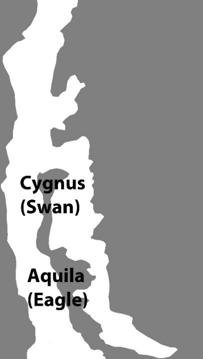 Figure 5: Milky Way showing Cygnus and Aquila